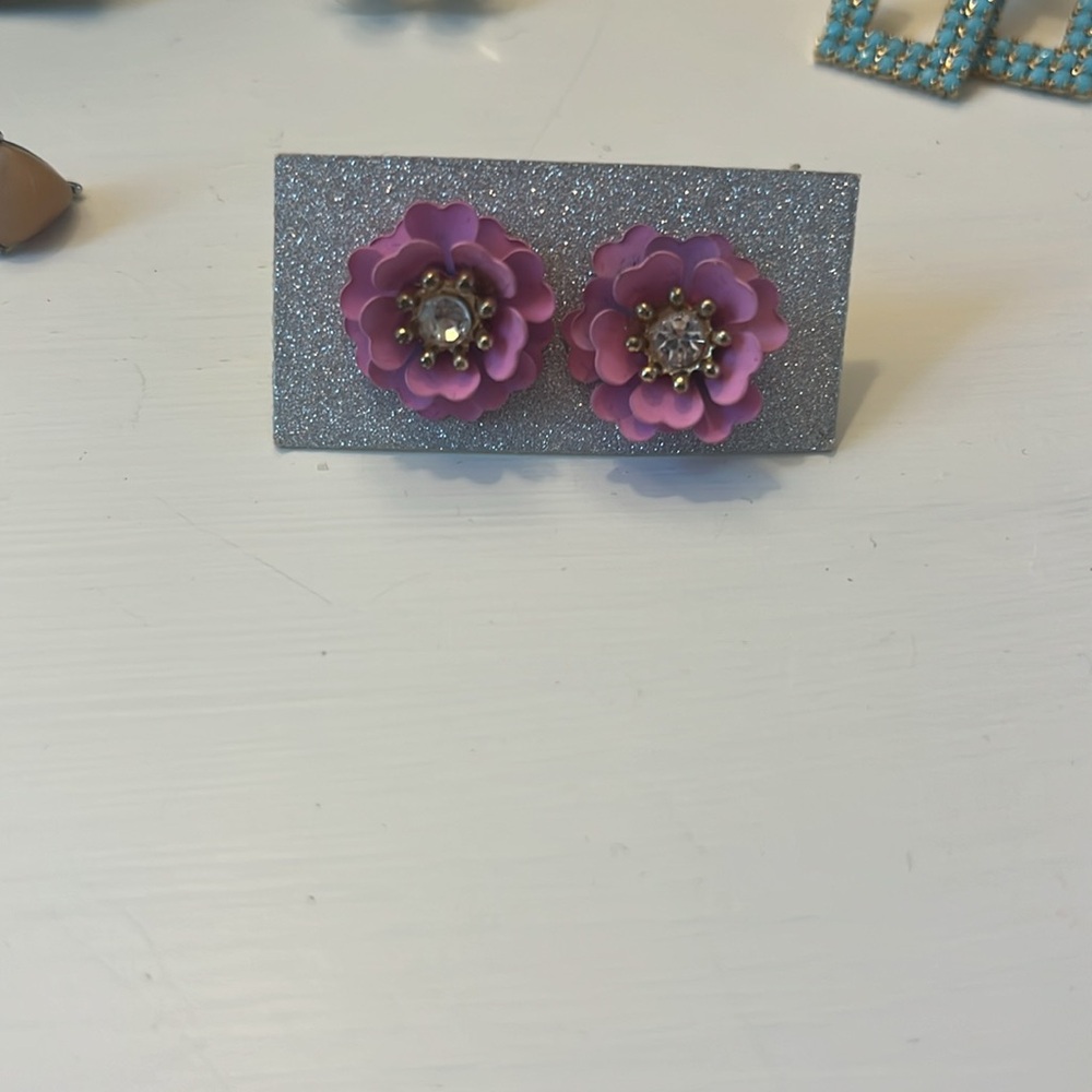 Gold and Silver Earring Set - Picture 2 of 6